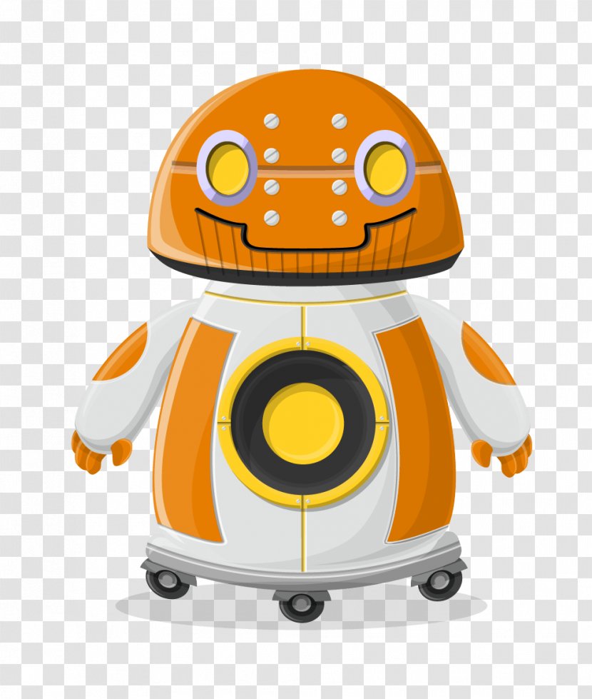 World Robot Olympiad Cartoon - Orange Transparent PNG