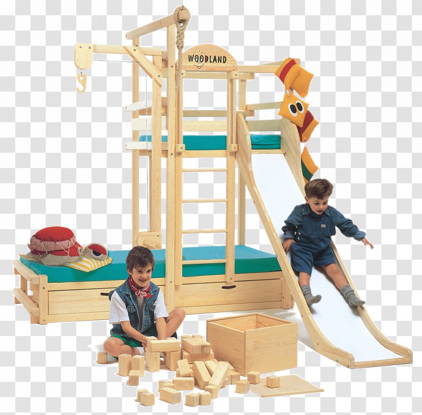 Bunk Bed Playground Slide Child Bedroom - House Transparent PNG