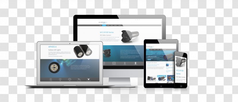 Responsive Web Design Smartphone Microsite - Creativity Transparent PNG