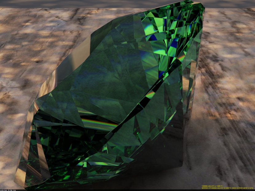 Chaos Emeralds Green Gemstone - Emerald Transparent PNG