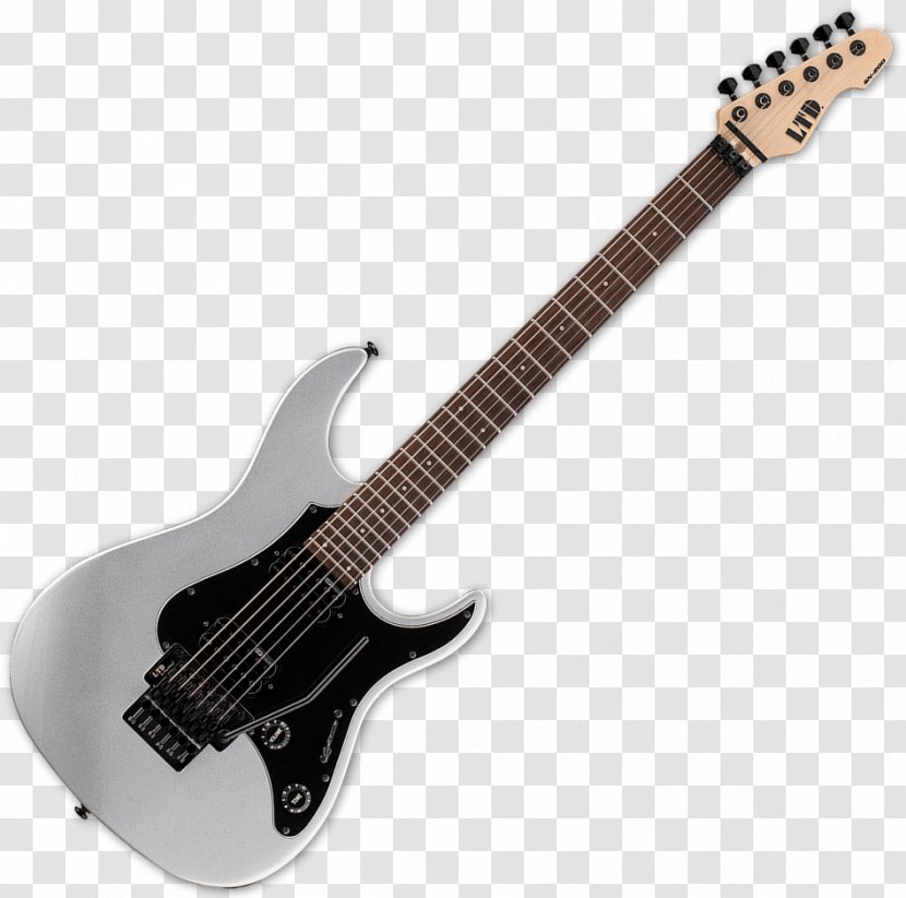 ESP LTD EC-1000 Seven-string Guitar Ibanez RG Electric - Cartoon Transparent PNG