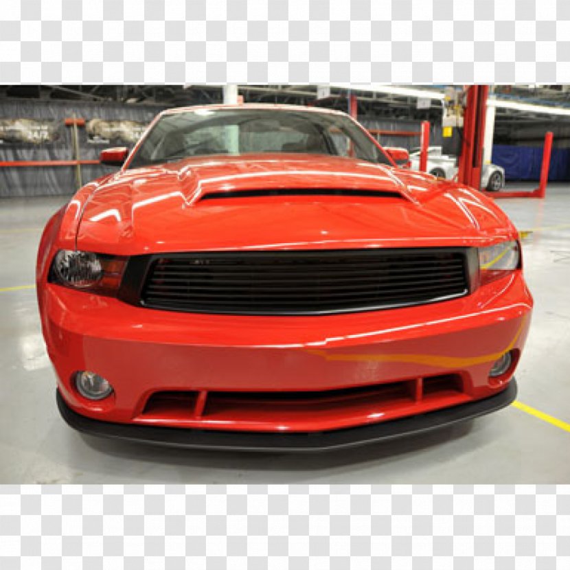 2010 Ford Mustang Car Roush Performance 2011 Grille - Hood - X Chin Transparent PNG