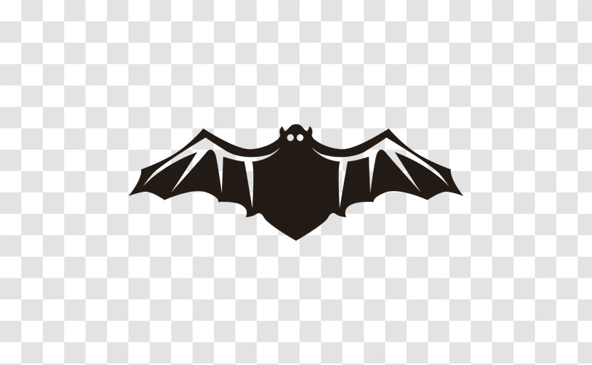 Bat Silhouette Stencil Image Graphics - Vexel Transparent PNG