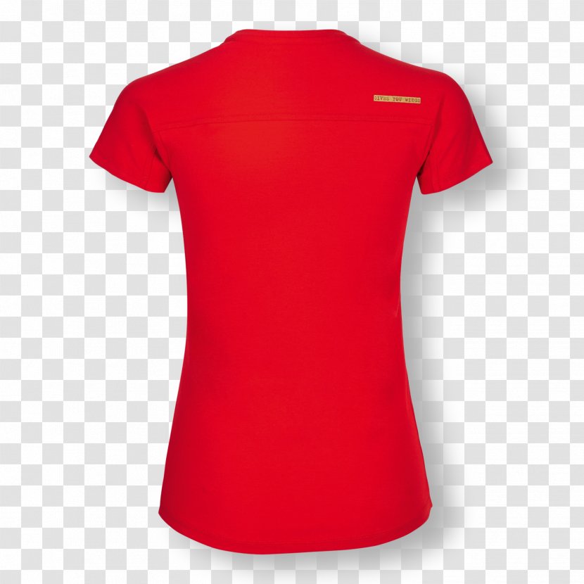 T-shirt Red Child Dri-FIT White - Shoulder - Outlet Sales Transparent PNG