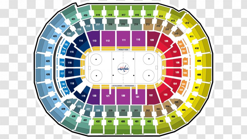 Capital One Arena Washington Capitals Pittsburgh Penguins Wizards National Hockey League - Ticket Transparent PNG