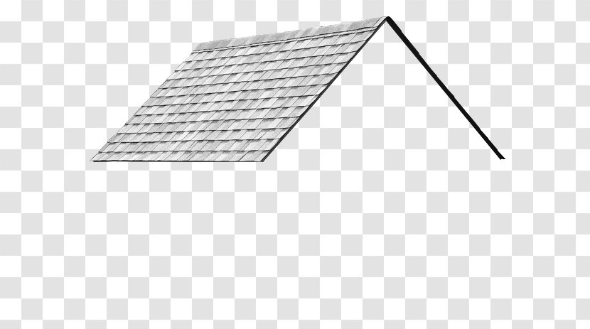 Roof Line Triangle Point - Wood Shingles Vs Shakes Transparent PNG