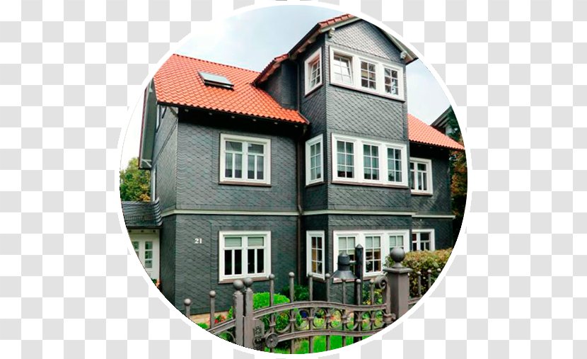 Window House Roof Facade Property - Real Estate Transparent PNG