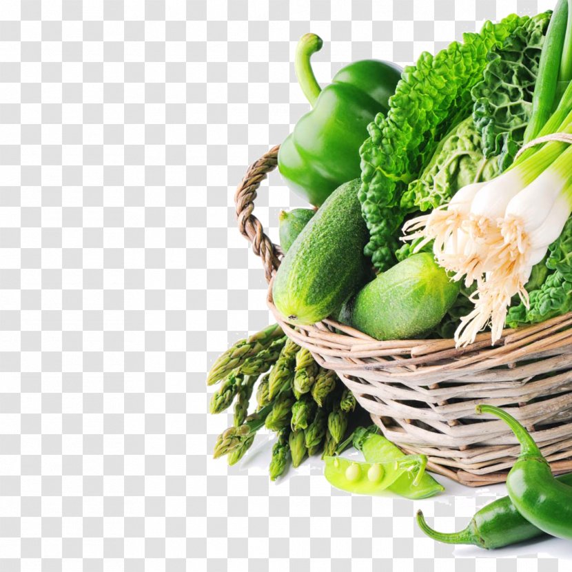 Organic Food Leaf Vegetable Photography - Superfood - Fresh Green Vegetables Transparent PNG