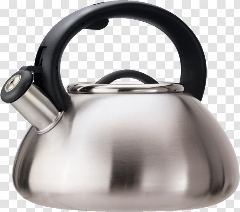 Tea Whistling Kettle Whistle Stainless Steel - Small Appliance - Image Transparent PNG