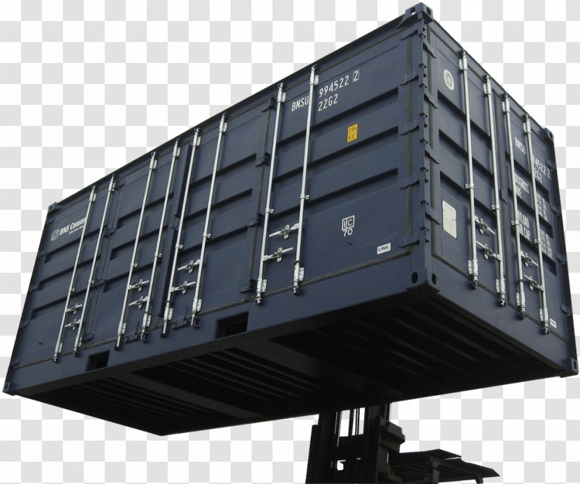 Intermodal Container Rail Transport Flat Rack China International Marine Containers - Steel Transparent PNG