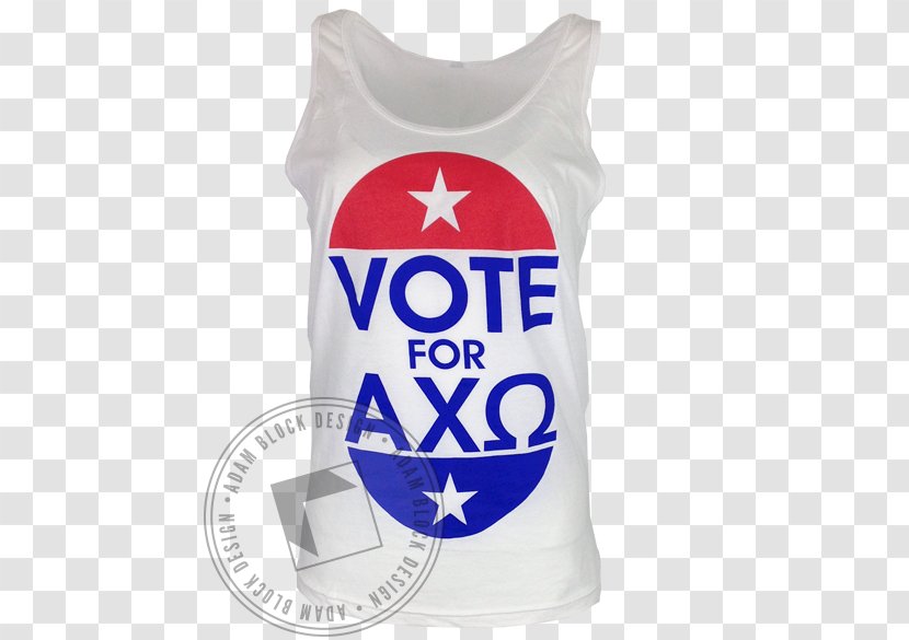 T-shirt Sleeveless Shirt Gilets - Top - Chi Omega Transparent PNG