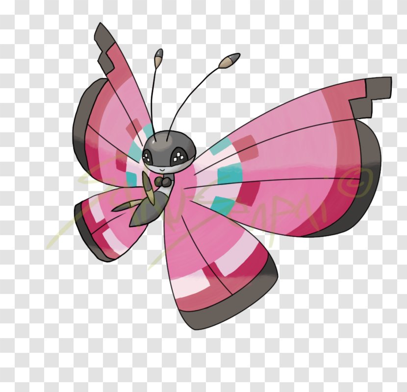 Butterfly Pink M 2M Moth Transparent PNG