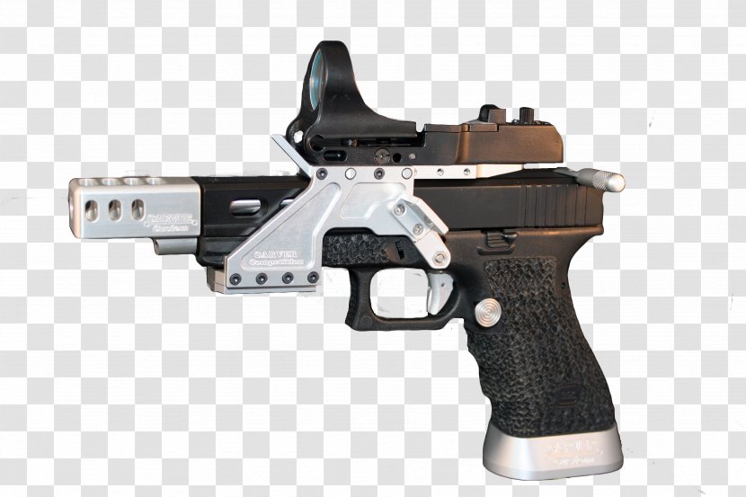 Trigger Firearm Pistol Glock Ges.m.b.H. Airsoft Guns - Smith Wesson - Carve Transparent PNG