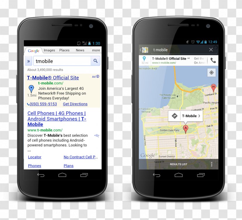 Telephone Mobile Phone Tracking Advertising Pay-per-click Google AdWords - Ads Transparent PNG