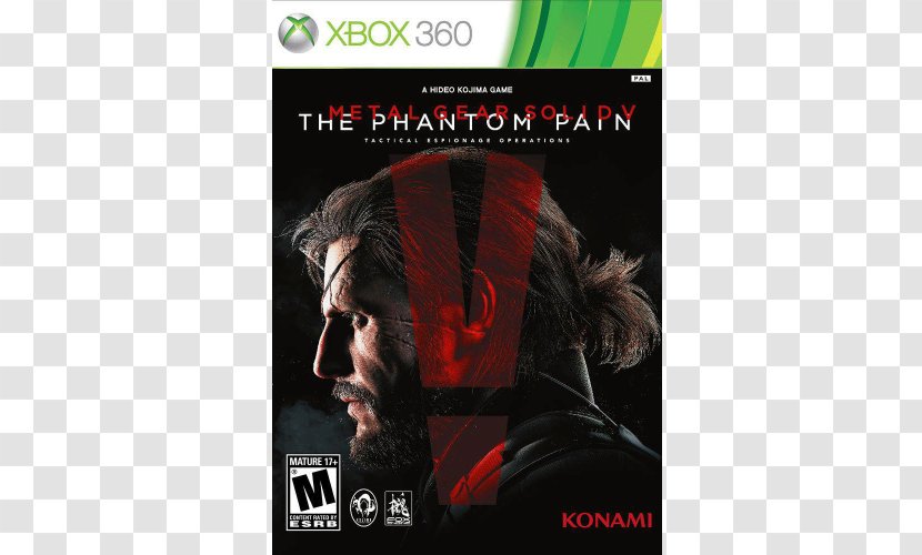 Metal Gear Solid V: The Phantom Pain Ground Zeroes 2: Sons Of Liberty Xbox 360 HD Collection - Konami Transparent PNG