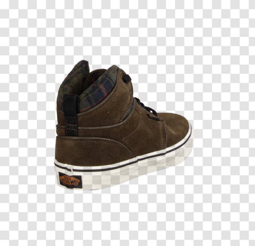 Skate Shoe Suede Cross-training Sportswear - Brown - Vans Off The Wall Transparent PNG