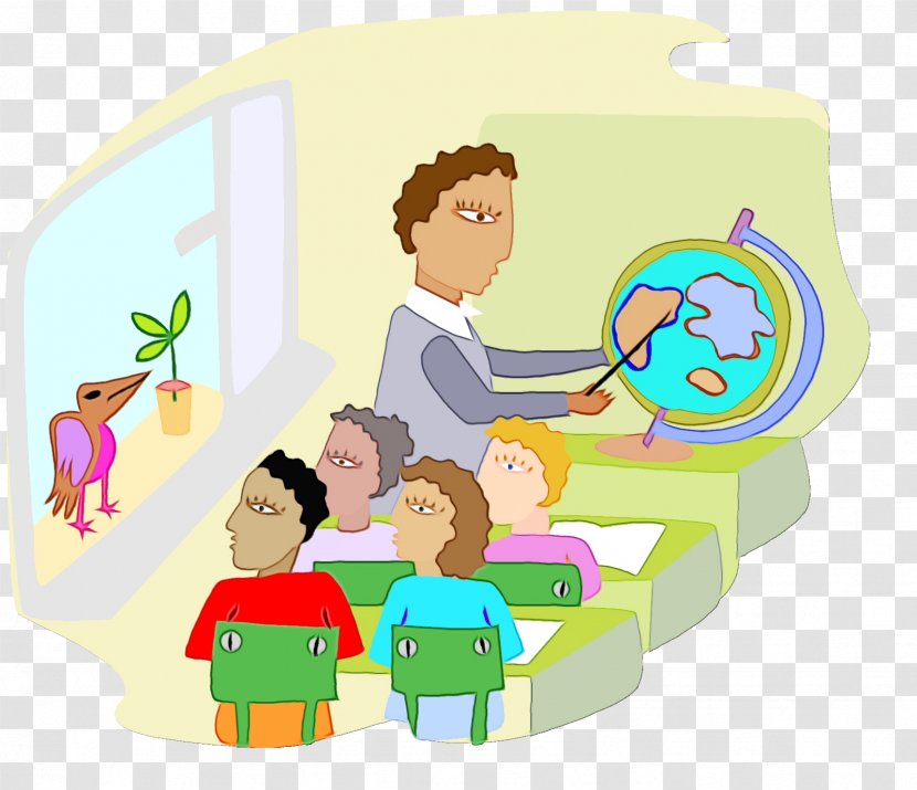 Cartoon Clip Art Sharing Child Playing With Kids - Conversation - Play Transparent PNG