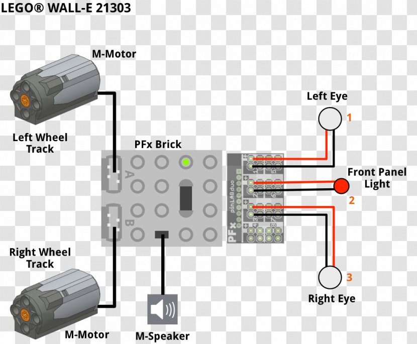 LEGO Electronics Block Diagram Brick - Lighting - Parallel Transparent PNG