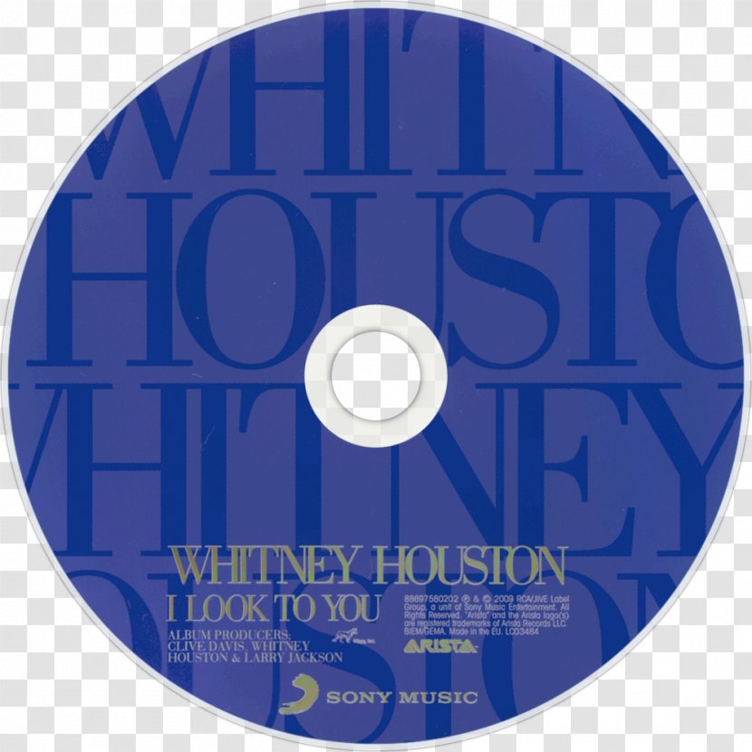 Compact Disc I Look To You Houston - Brand - Whitney Transparent PNG