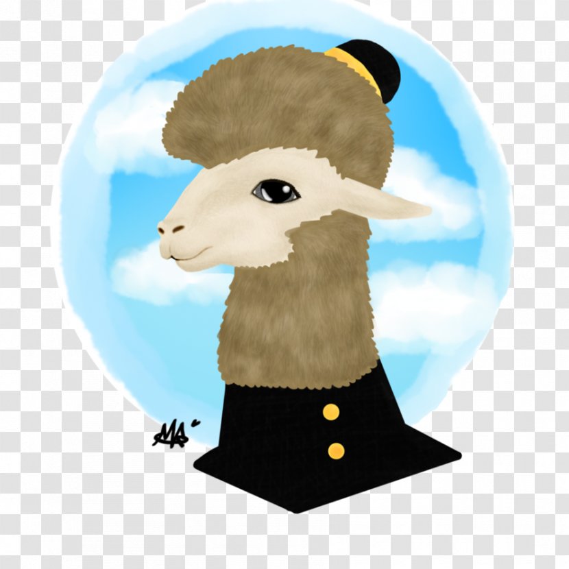 Sheep Goat Camel Illustration Mammal - Goats - Fluffy Alpaca Transparent PNG