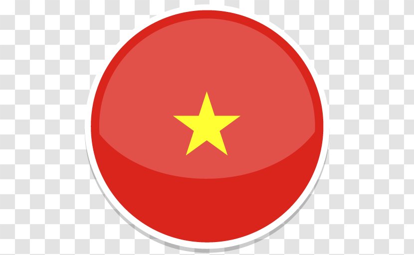 Flag Of China - Round Transparent PNG