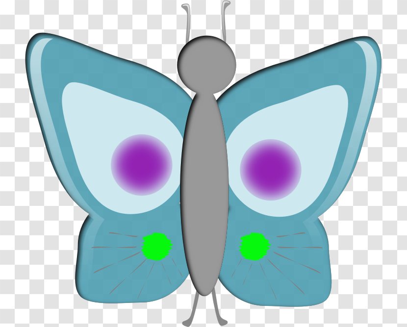 Butterfly Clip Art Vector Graphics Insect Transparent PNG