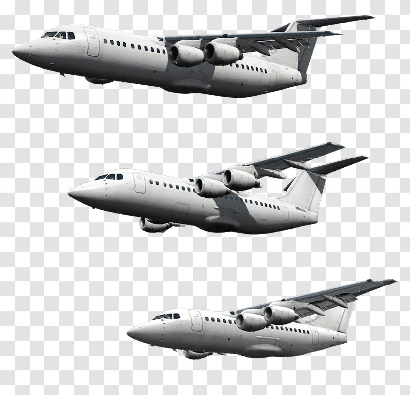 British Aerospace 146 Avro RJ 85 Airbus Aircraft RJ100 - Flap - Big Passenger Plane Transparent PNG