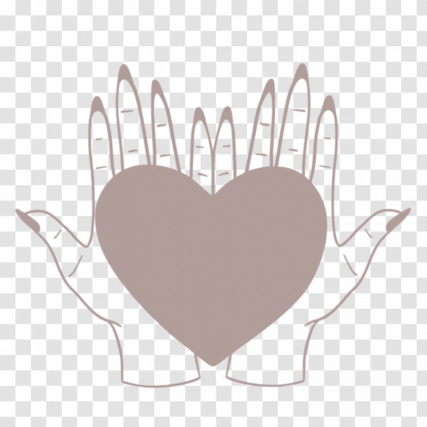 Hand Finger Gesture Heart Thumb - Love Transparent PNG