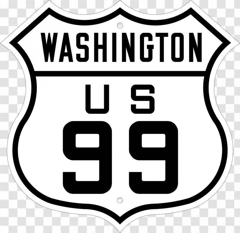 U.S. Route 66 In Oklahoma Shield Logo - Us Transparent PNG