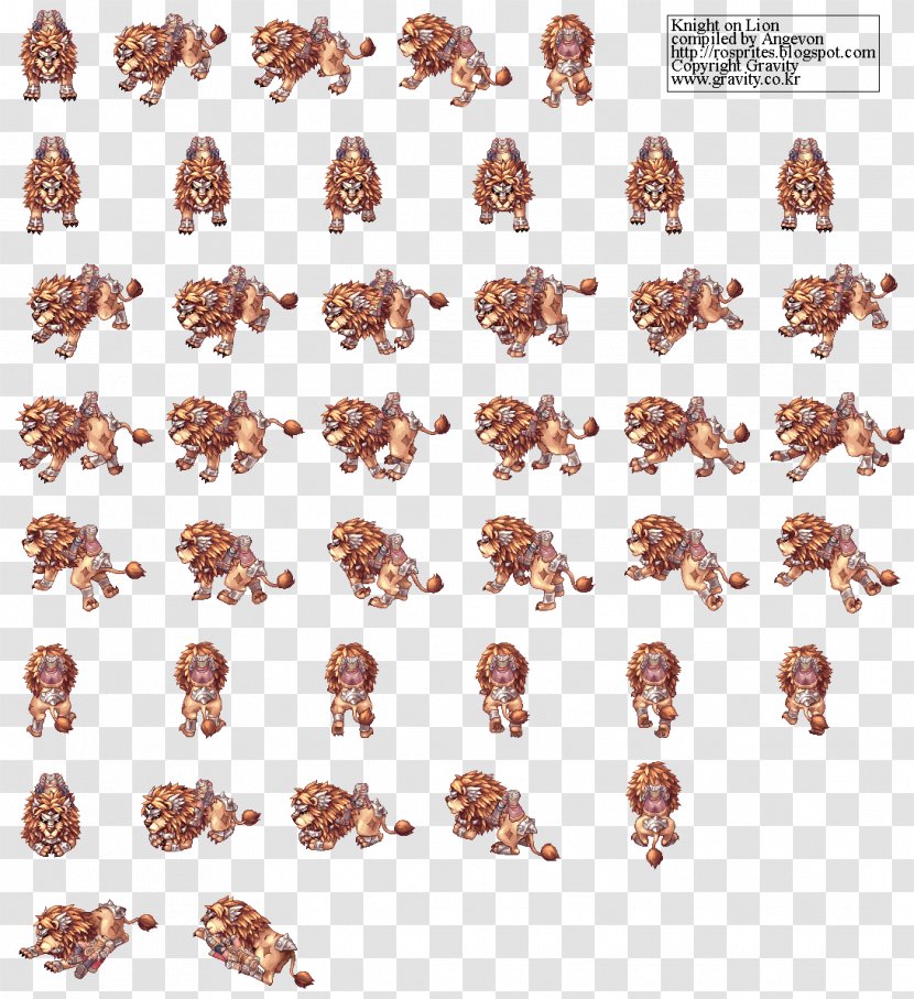 Font Pattern Animal Text Messaging - Brown - Ragnarok Online Transparent PNG