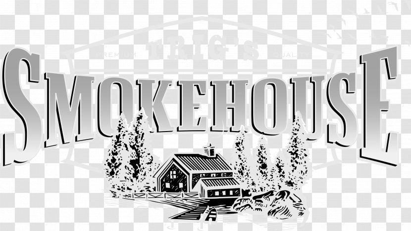 Trig's Smokehouse Smoking Smoked Meat - Taste - Black And White Transparent PNG