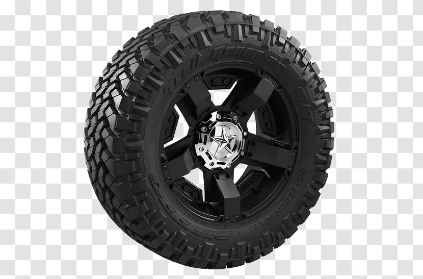 Spoke Alloy Wheel - Automotive Tire - Mud Trail Transparent PNG