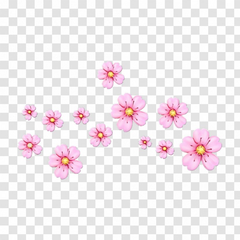 Cherry Blossom Background - Plants - Perennial Plant Wildflower Transparent PNG