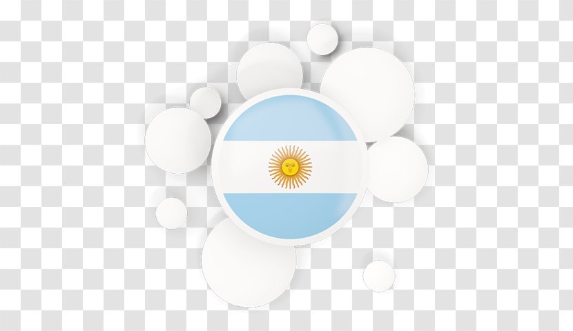 Flag Of Argentina - Round Transparent PNG