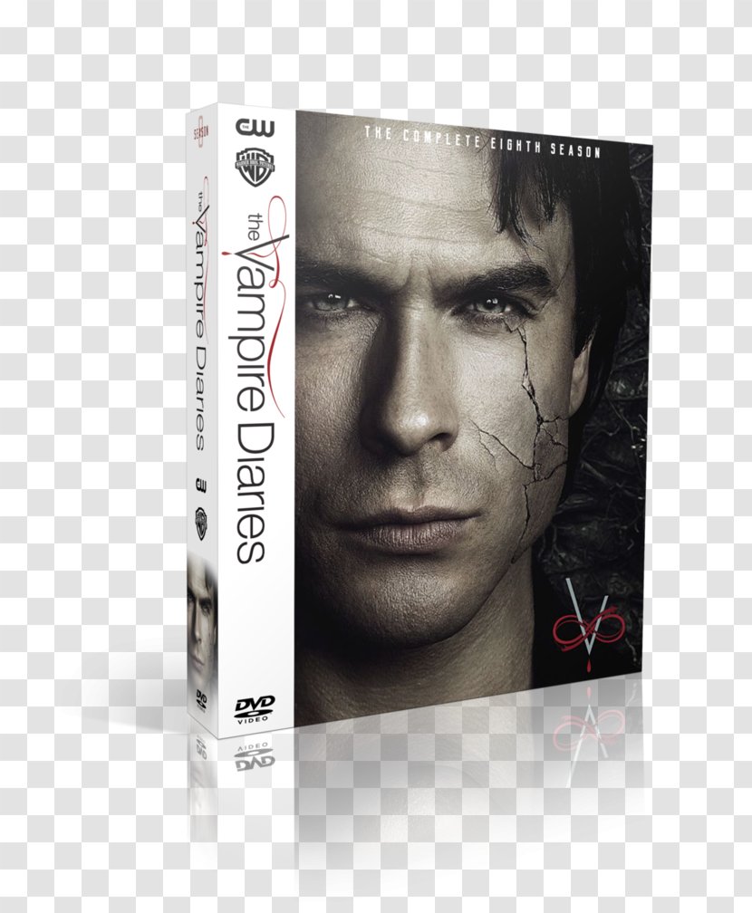The Vampire Diaries - Samsung - Season 8 Damon Salvatore PosterVampire Transparent PNG