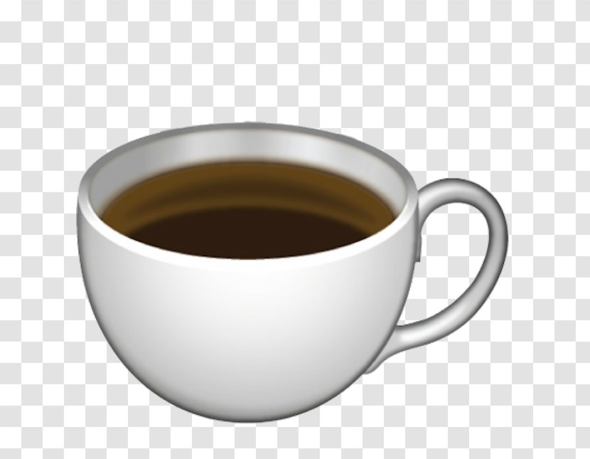 Coffee Cup Tea Emoji Drink - Ristretto Transparent PNG