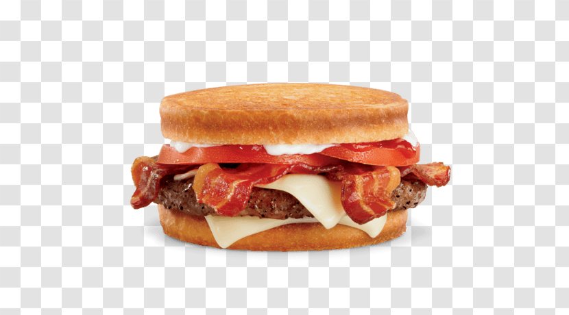Cheeseburger Hamburger Bacon Jack In The Box Sourdough - Beef - Partial Flattening Transparent PNG