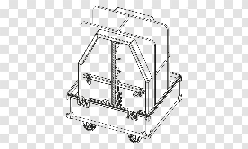 D&b Audiotechnik Transport Road Case Dun & Bradstreet Line Array - Material - Open Transparent PNG