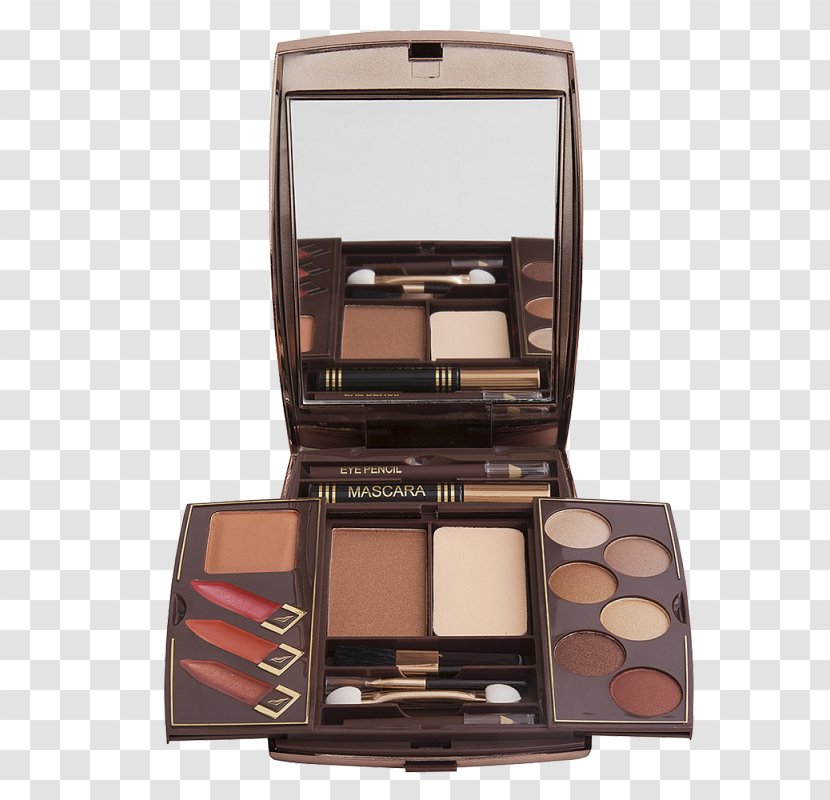 Eye Shadow Compact Cosmetics Face Powder Beauty - Tree - Eyeshadow Transparent PNG
