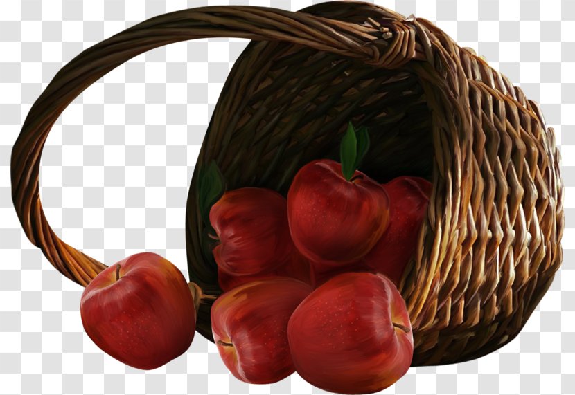 Fruit Apple Basket Clip Art - Berry - Of Transparent PNG