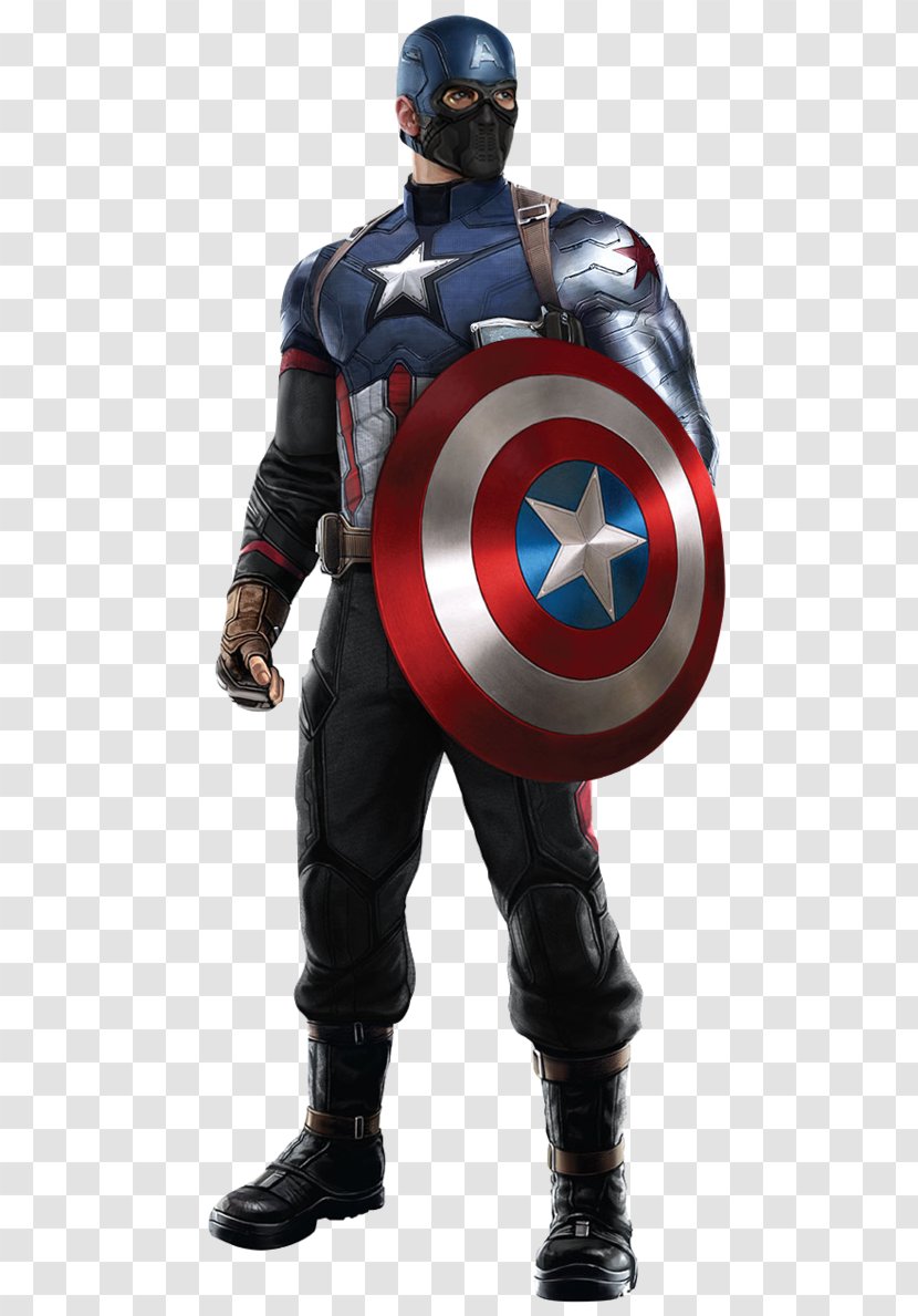Captain America Iron Man Bucky Barnes Costume Marvel Cinematic Universe - Comics Transparent PNG