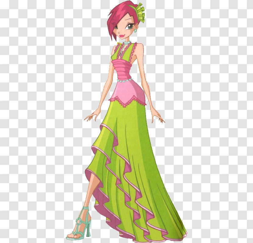 Tecna Bloom Aisha Musa Roxy - Watercolor - Winx Club Believix In You Transparent PNG