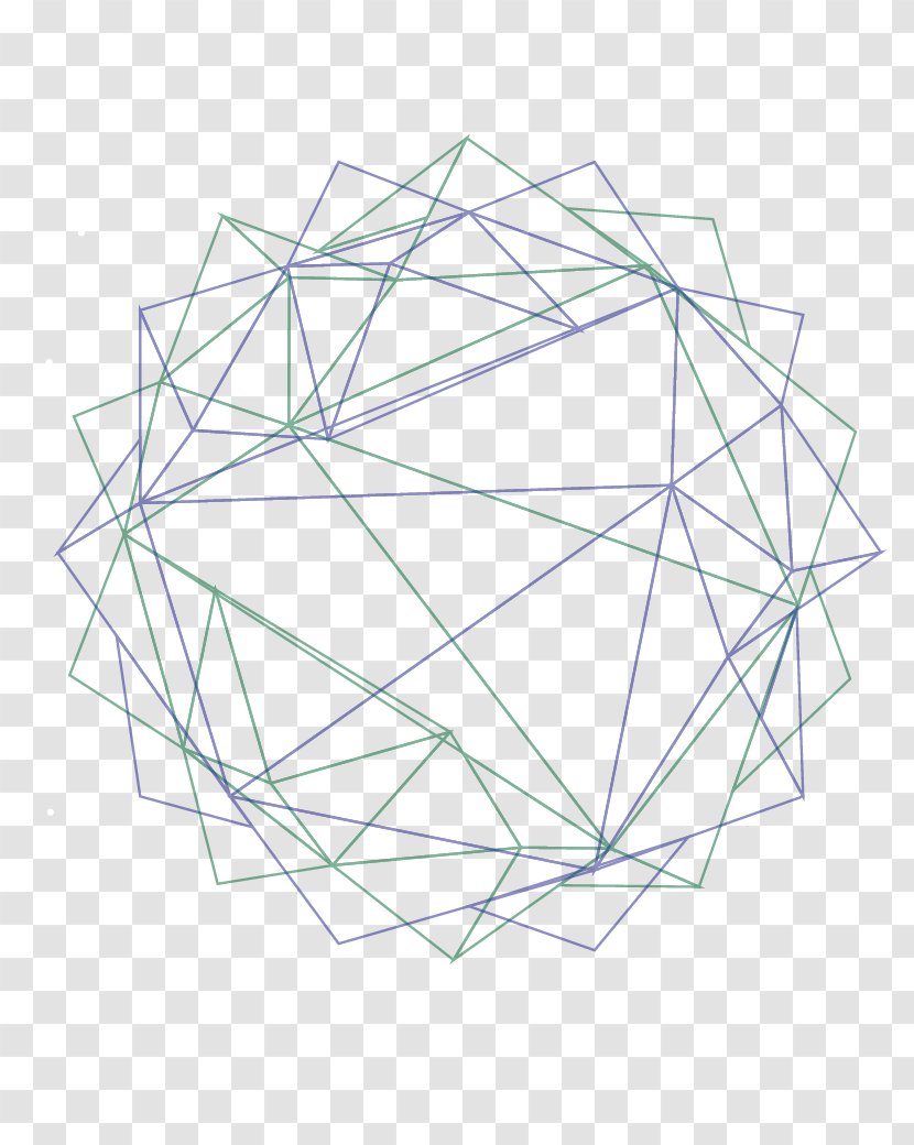 Polygon Line Geometry Euclidean Vector - Symmetry - Abstract Background Transparent PNG
