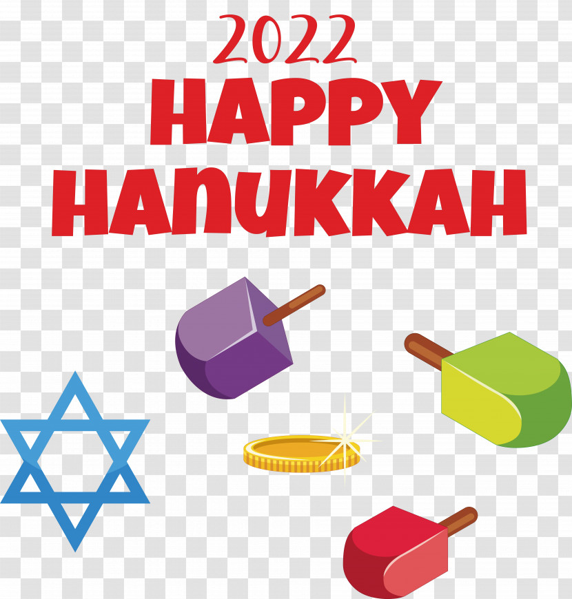 Happy Hanukkah Lighting Dreidel Sufganiyot Transparent PNG