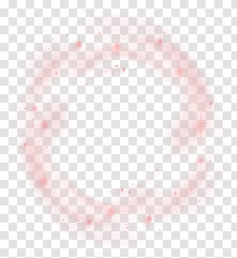 Pink Circle - Watercolor - Wet Ink Transparent PNG
