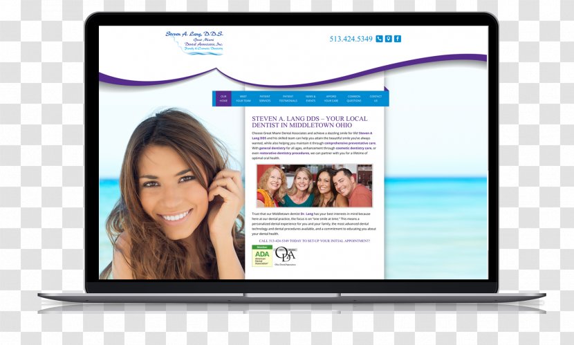 Display Advertising Web Design Page - Poster Transparent PNG