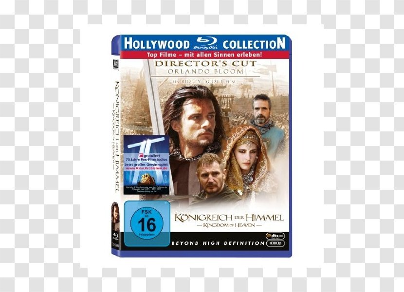 Blu-ray Disc DVD King Baldwin YouTube Film - Kingdom Of Heaven - Dvd Transparent PNG