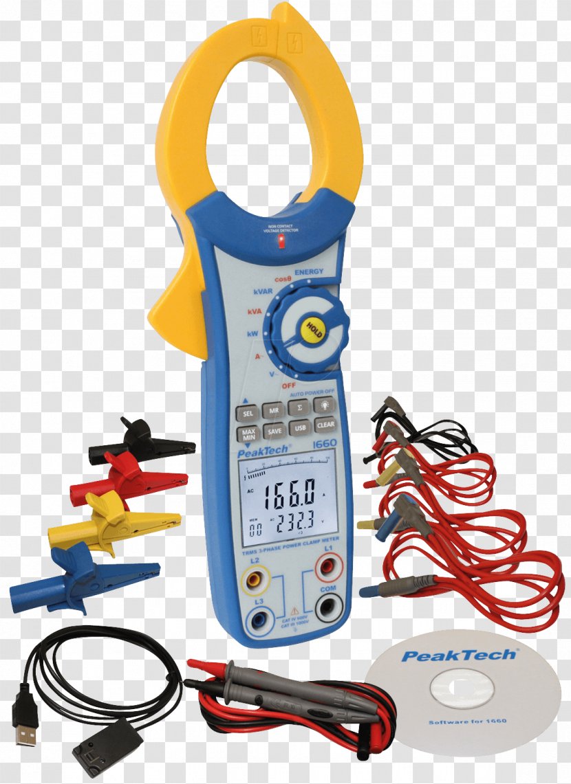 Current Clamp Alternating Power Factor Three-phase Electric - Energy Transparent PNG