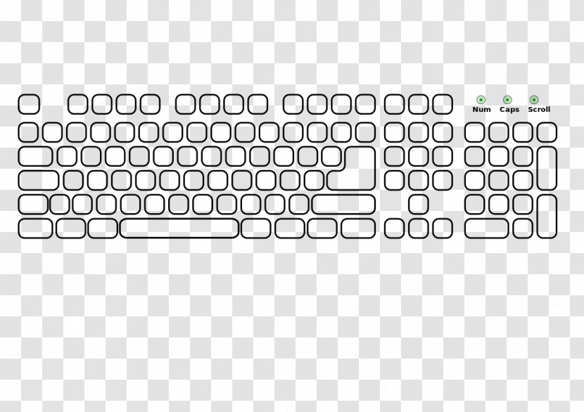 Computer Keyboard Car Space Bar Brand - Label Shape Transparent PNG