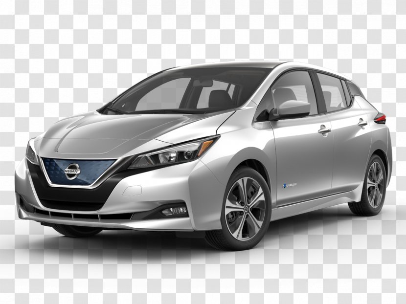 2018 Nissan LEAF S Hatchback Car Automatic Transmission - Used Transparent PNG